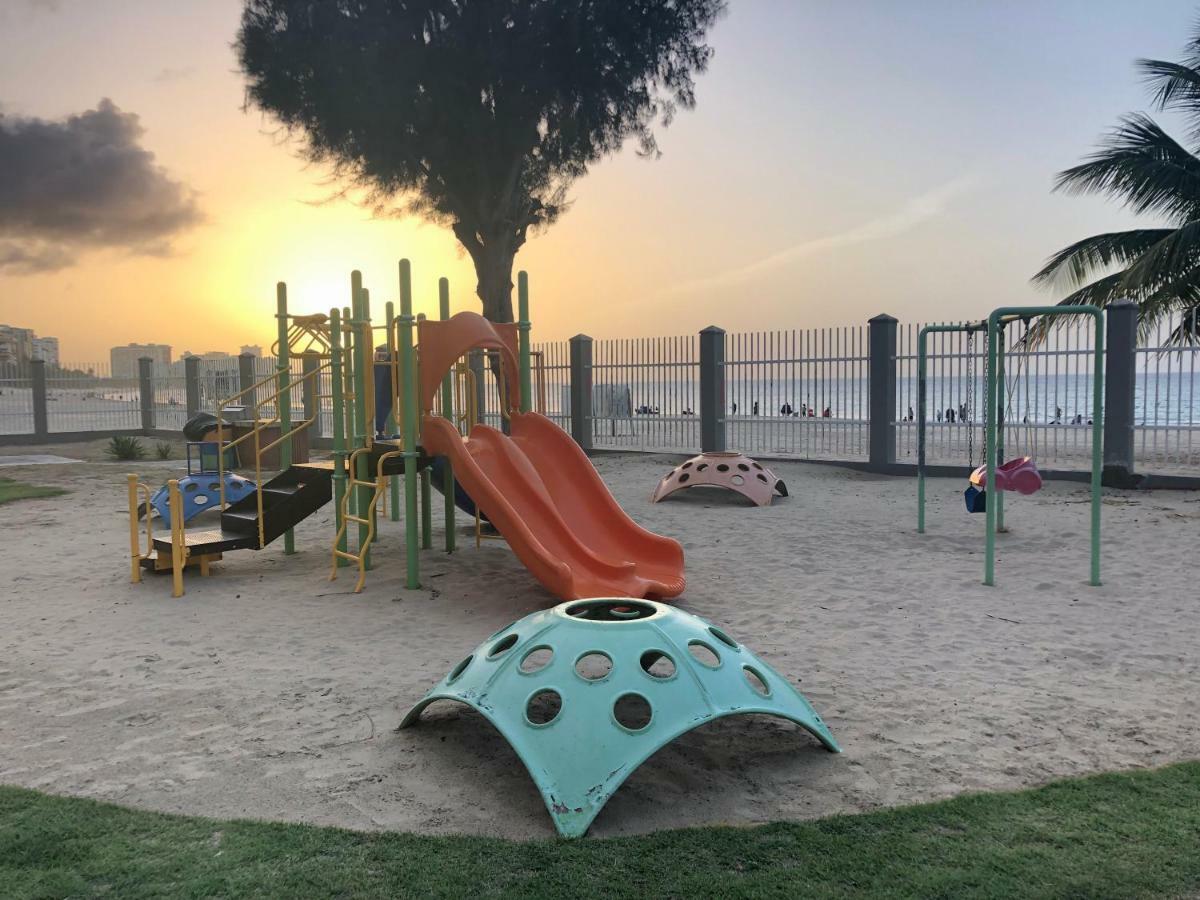 سان خوان Beach Front Beach View 1 Bedroom 2Bathroom Coral Beach Apt المظهر الخارجي الصورة
